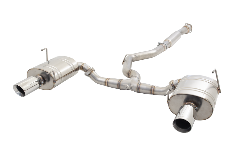 XForce 3in Cat-Back Exhaust w/Loose Tips - Stainless Steel (WRX 09-11/Forester 08-13 )