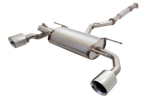 XForce 3in Header-Back Exhaust w/3in Metallic Cat - Stainless Steel (BRZ 12-22/86 12-22) — fits Subaru BRZ
