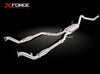 XForce Twin 2.5in Turbo-Back Exhaust w/ High Flow Cat - Stainless Steel (Landcruiser 200 Series 07-16)
