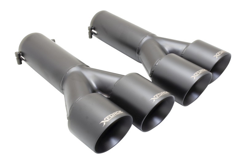 XForce ES-VE31-Blacktips 3 Inch Inlet Black Tips
