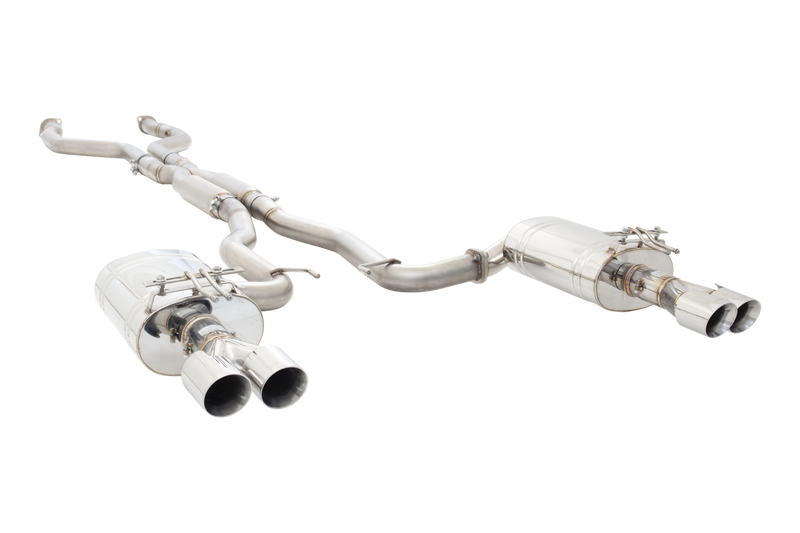 Xforce ES-VF73SED-CBS 7-Series Twin 3in Piping Cat-Back
