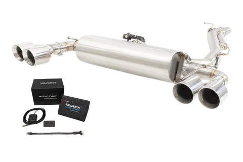 XForce Varex Valved Cat Back Exhaust System (S3 8Y 22+/8V 13-21 Hatch) - With SmartBox