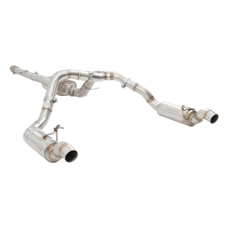 XForce T1 Varex Valved Cat Back Exhaust System (Silverado 1500 23+)
