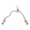 XForce T1 Varex Valved Cat Back Exhaust System (Silverado 1500 23+)