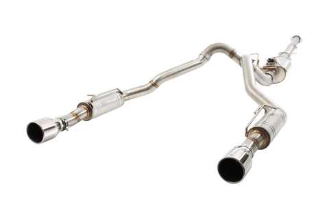 XForce Single 3.5in to Twin 3in Varex Valved Cat Back Exhaust System (Ram 1500 19+) — fits Dodge Ram 5th