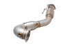 Xforce ESHS21KITB 4in to 3in Dump Pipe & Cat Kit