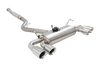 XForce 3in Cat Back System with Quad Tip Outlet - 304 Stainless Steel (WRX Hatch 11-14/STI Hatch 08-14)