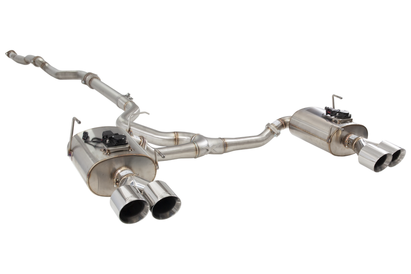 XForce 3in Cat Back Exhaust Varex System - 304 Stainless Steel (WRX 22+) — fits Subaru WRX