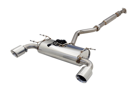 XForce 3in Stainless Steel Cat-Back Exhaust System w/ Varex Rears (BRZ 12-22/86 12-22) — fits Subaru BRZ