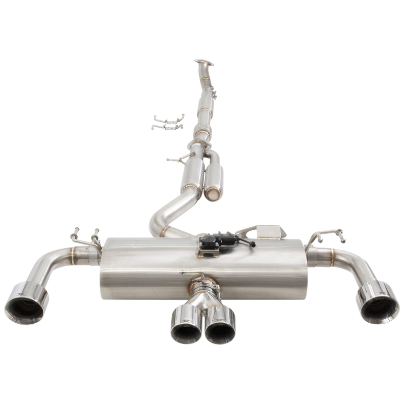 XForce Varex Valved Cat Back Exhaust System (Corolla GR 23+) — fits Toyota Corolla
