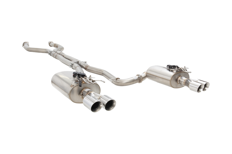 Xforce ESVF74SEDVKCS Twin 3in Varex Cat Back Exhaust w/