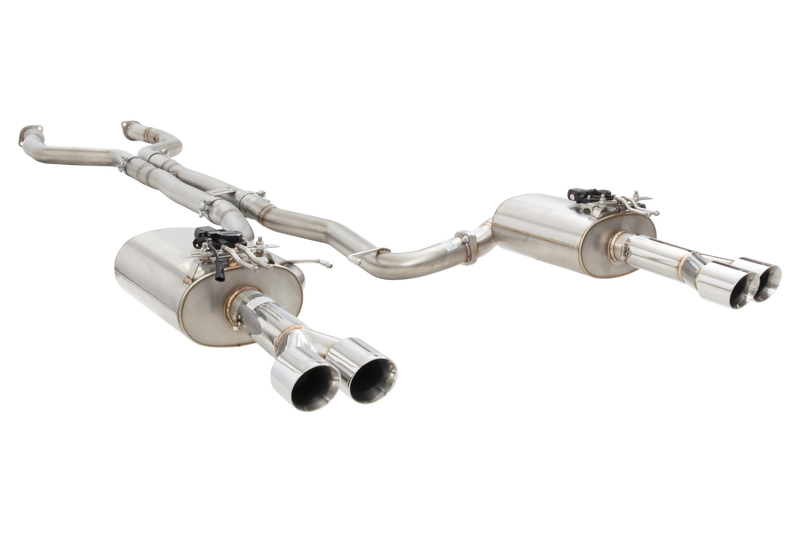 Xforce ESVF74UTEVKCS Twin 3in Varex Cat Back Exhaust w/