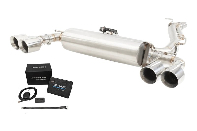 XForce Varex Valved Cat Back Exhaust System with SmartBox (GOLF R MK7 & 7.5) — fits Volkswagen Golf R