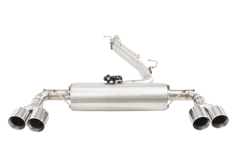 XForce Varex Valved Cat Back Exhaust System (Golf Mk8 22+) — fits Volkswagen Golf R