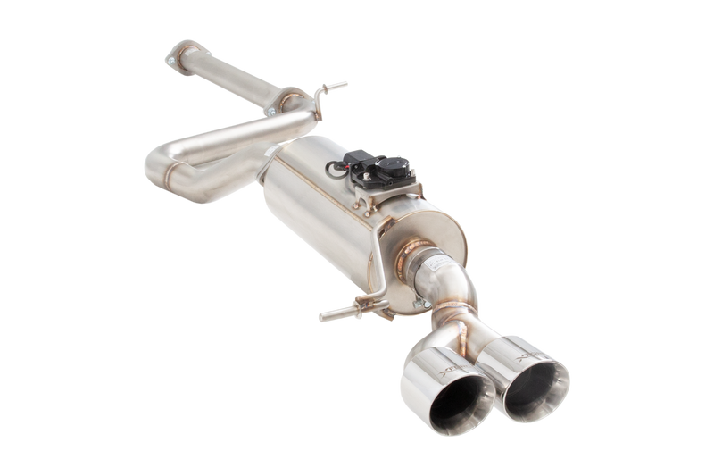 XForce 2.5" Stainless Cat Back Exhaust System with Varex Muffler (Polo GTI 17-21) — fits Volkswagen Polo