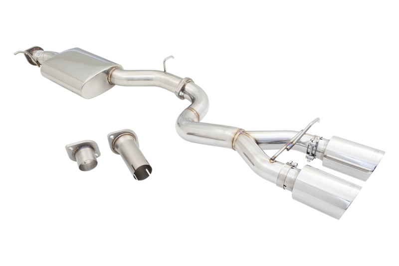 XForce 3in Cat Back Exhaust System - Stainless Steel (Golf 05-13) — fits Volkswagen Golf R