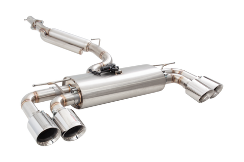 XForce 3in Varex Cat-back Exhaust System - Stainless Steel (Golf R Mk7 13-17) — fits Volkswagen Golf R