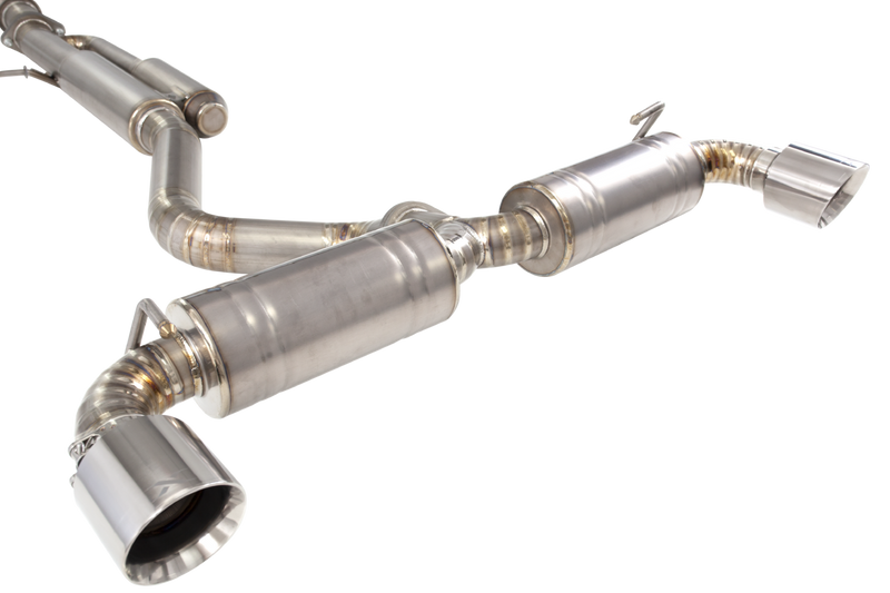 XForce 3in Titanium Cat Back System (Yaris GR 21+) — fits Toyota Yaris