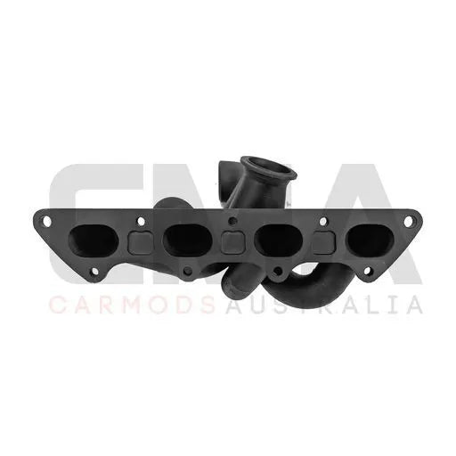 6Boost T4 forward facing Flange Divided Entry Twin 40mm Wastegate Ports (4G63 EVO 4-9) — fits Mitsubishi Evo 8