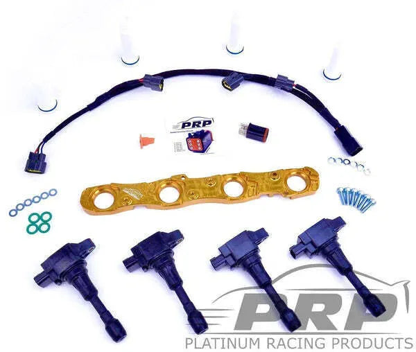 Platinum Racing Products Mitsubishi 4G63 Evo 4 - 9 Ignition Coil Kit — fits Mitsubishi Evo 8