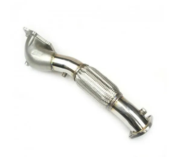 Hyperflow Down Pipe with Casting Elbow (EVO X) — fits Mitsubishi Evo