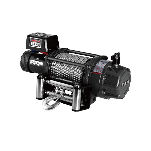Runva EWB18000 Premium Winch 12V with Steel Cable