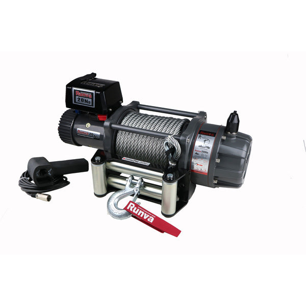 Runva EWB20000 Premium Winch 12V with Steel Cable