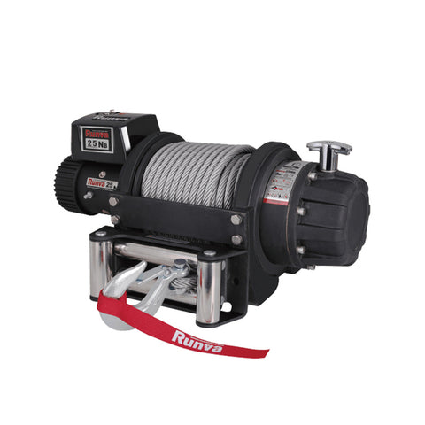 Runva EWB25000 Premium Winch 12V with Steel Cable