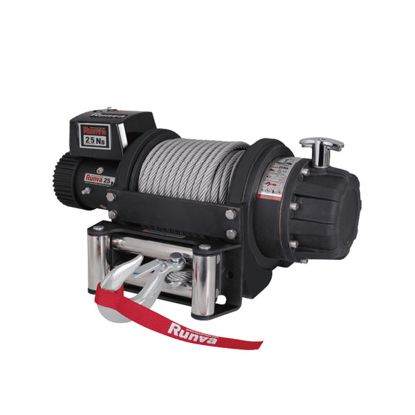 Runva EWB25000 Premium Winch 24V with Steel Cable