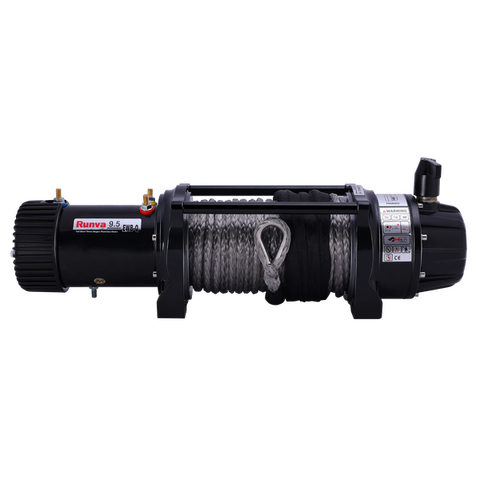 Runva EWB9500Q-EVO Premium Winch 24V with Synthetic Rope (80:1)