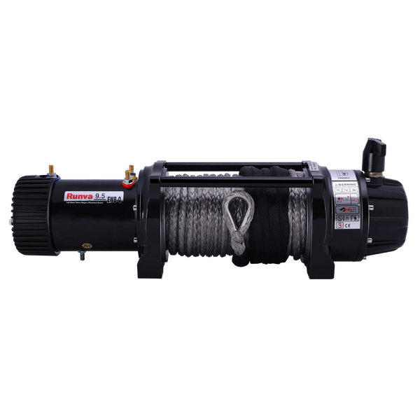 Runva EWB9500Q-EVO Premium Winch 24V with Synthetic Rope (80:1)