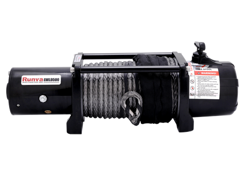 Runva EWL9500 4x4 Winch 12V 9500lb W/Synthetic Rope