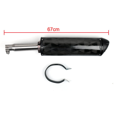 Honda NC 700 750 X / S 2012 2013 2014 2015 Generic Exhaust Pipe Slip-On Muffler