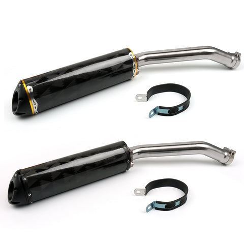 Kawasaki ZX-10R ZX10R NINJA 2008 2009 2010 Generic Exhaust Pipe Slip-On Muffler