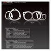 XForce 3.5"/3 Bolt Laser Cut Flange