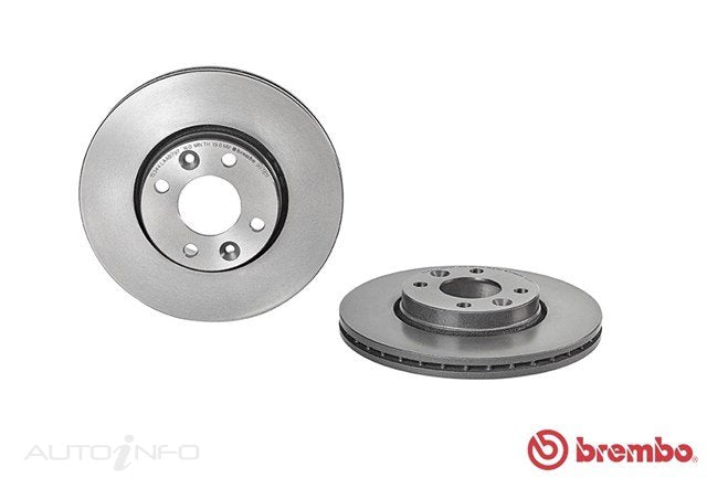 Brembo Disc Rotor Front Nissan Blu 125MMHUBID - 09.9078.11