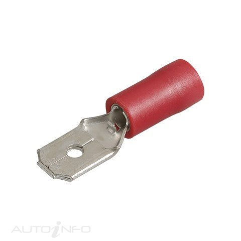 Narva Male Blade Terminal Red 6.3MM - 56020BL