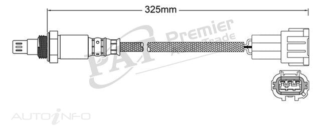 PAT Oxygen Sensor Prelude Caterpillar 25DET - EGO-648