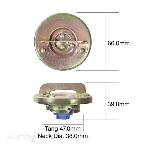 Tridon Without Locking Pet Cap - TFNL217