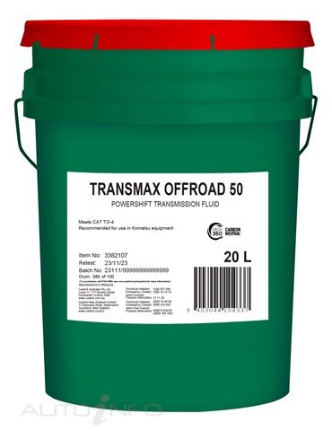 Castrol Transmax Offroad 50 20L NZ - 3382107
