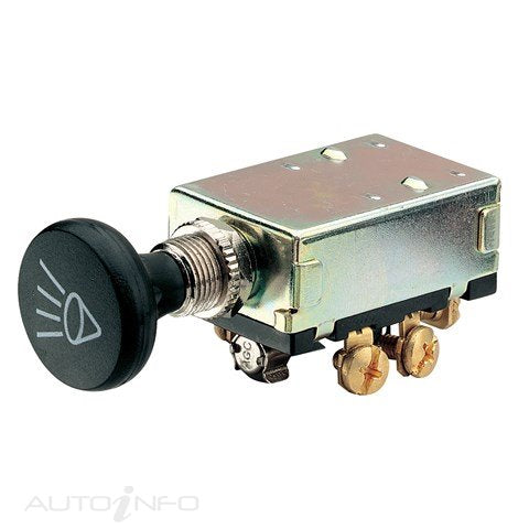 Narva Switch Push Pull 30AMP H/lamp - 60013BL