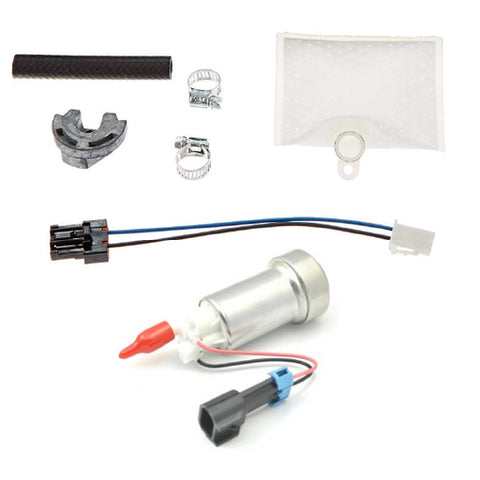 Walbro 460 LPH Fuel Pump With 87 PSI Bypass Valve And Fitting Kit (WRX 01-07) — fits Subaru Forester