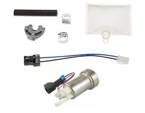 Walbro 460 LPH Fuel Pump With 87 PSI Bypass Valve And Universal Fitting Kit (WRX 01-07) — fits Subaru Forester