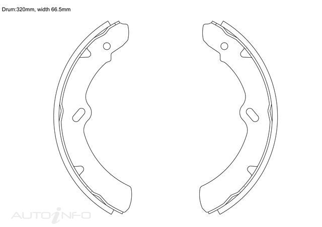 BNT Brake Shoes Front Nissan Atlas Civilian - K152