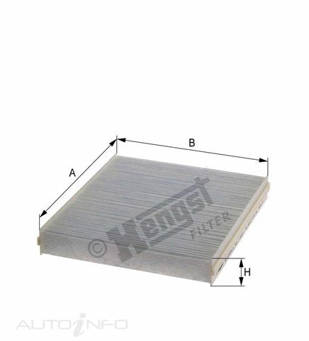 Hengst Cabin Filter Ford Focus Volvo - E1990LI
