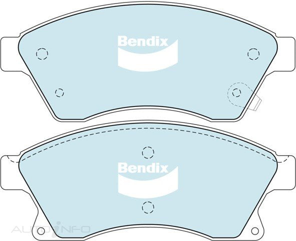 Bendix Brake Pads Front Holden Cruze 09-On - DB1989GCT