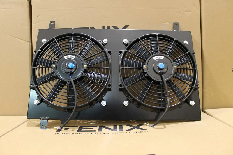 Fenix Radiators Fan Shroud - Stealth Series (MA70 - JZA70 Supra 86-93) — fits Toyota Supra