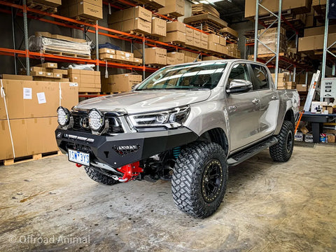 Offroad Animal Predator Bull Bar (Hilux N80 2021+) — fits Toyota Hilux An120 An130 Series