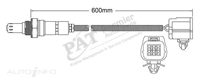 PAT Oxygen/lambda Sensor Pre-cat - EGO-824