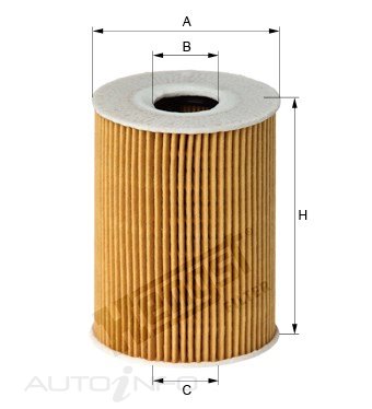 Hengst Oil Filter Mercedes-Benz ML Series Diesel - E113HD181